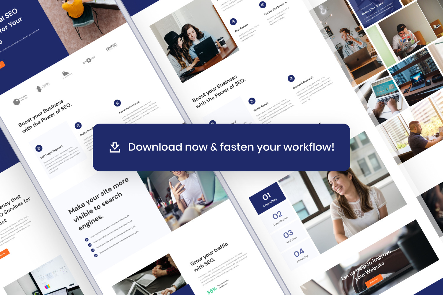Marketing Website Template Kit Marketing Website Template Kit