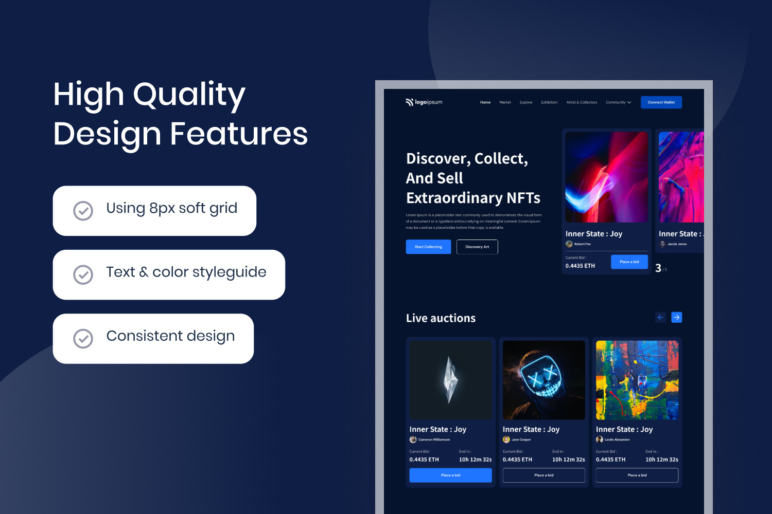 NFT Website Template Kit NFT Website Template Kit