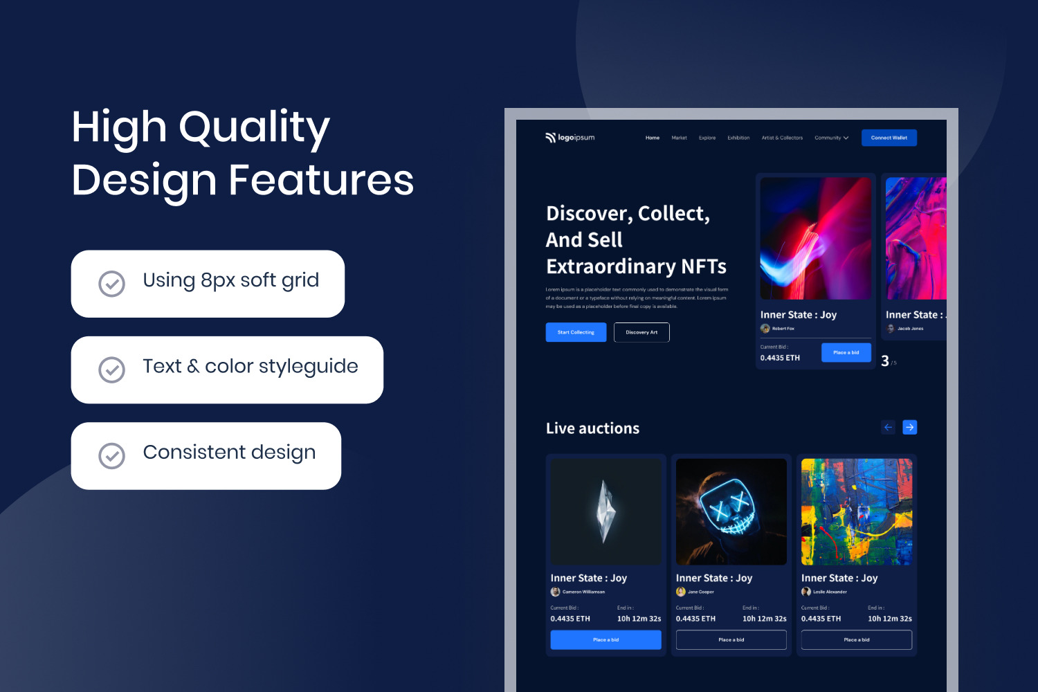 NFT Website Template Kit