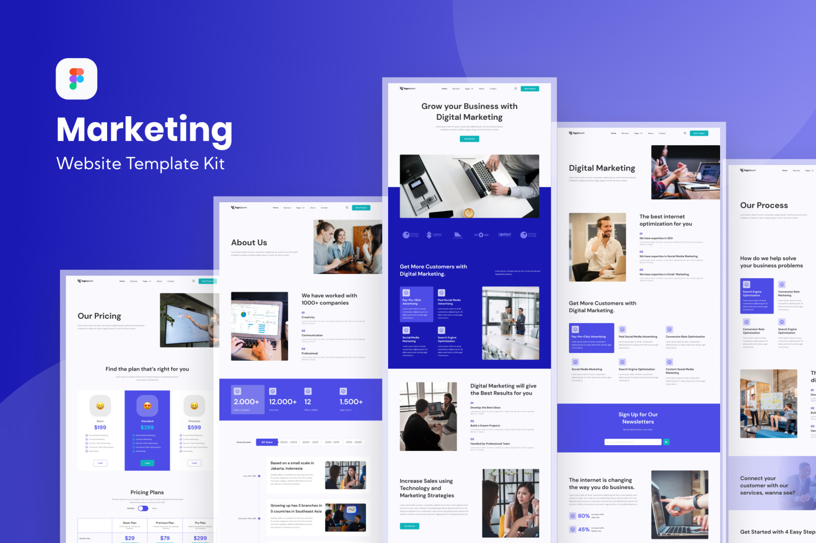 Digital Marketing Agency Website Template