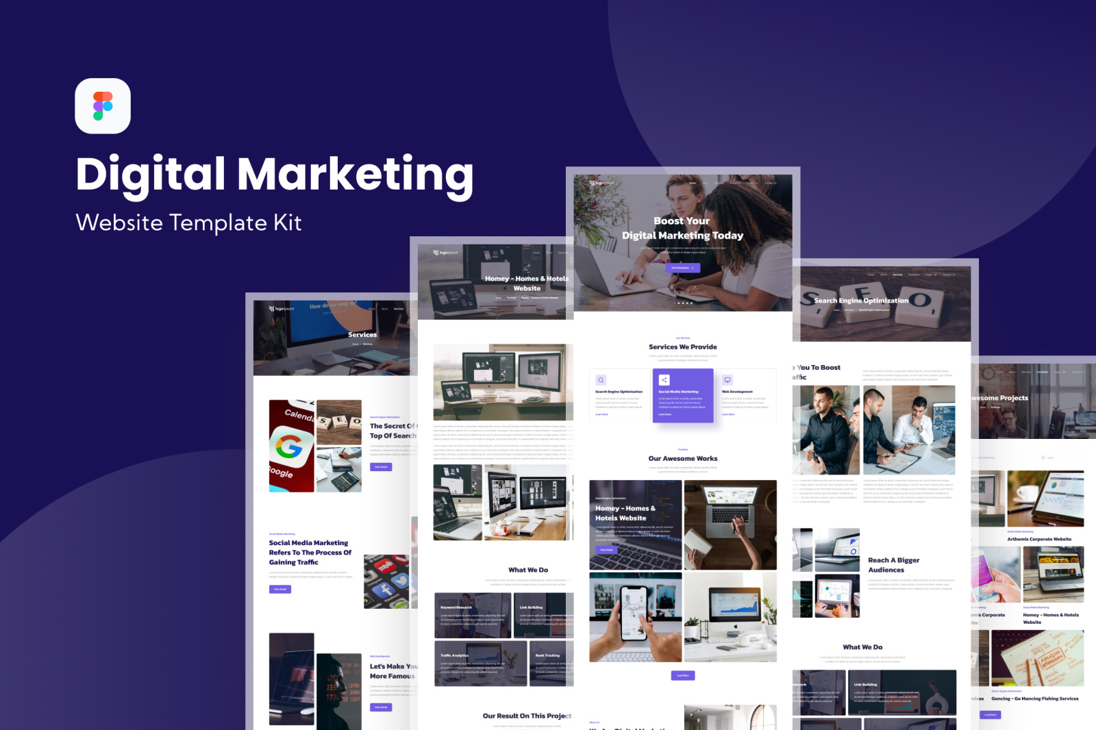 Digital Marketing Agency Website Template Digital Marketing Agency Website Template