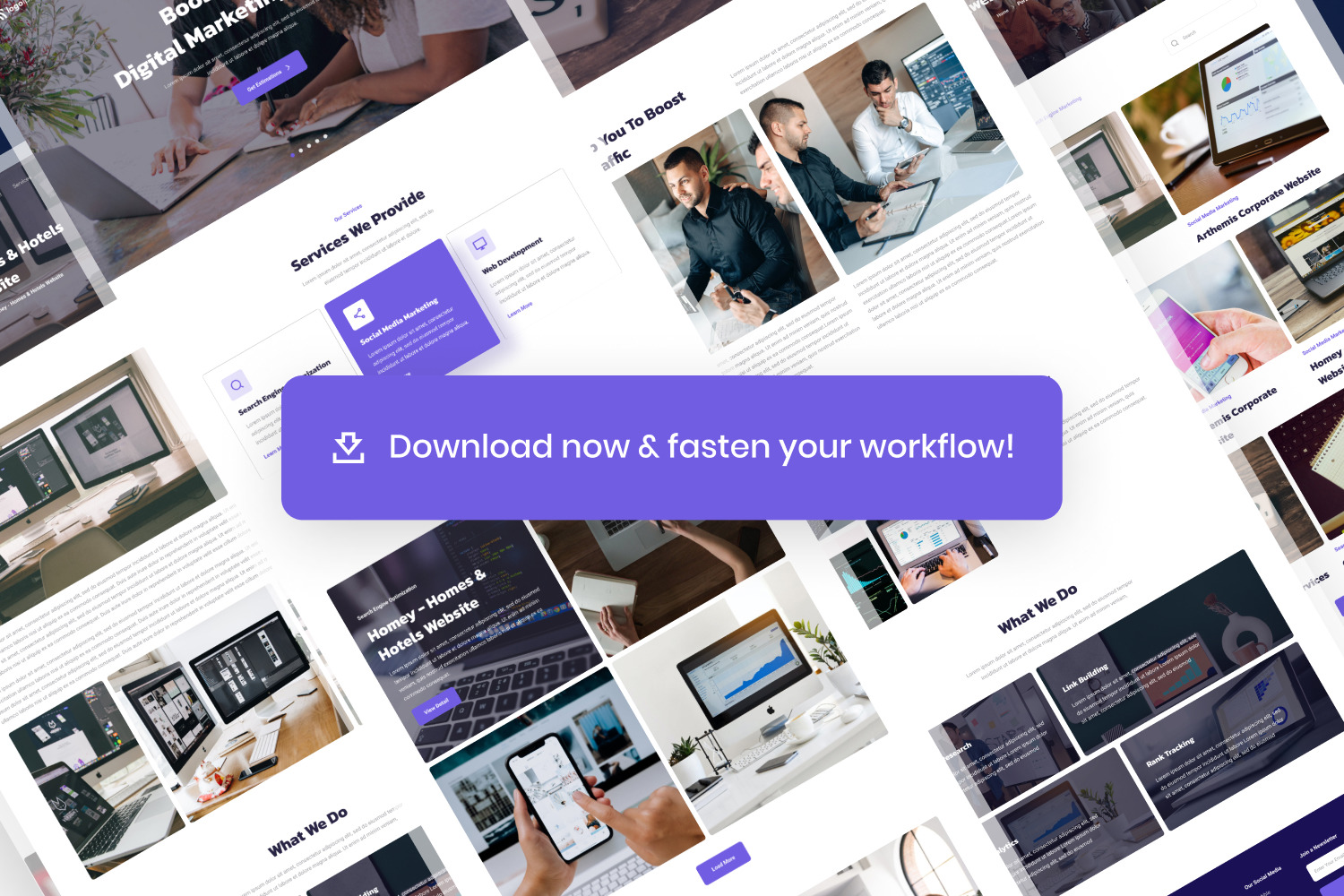Digital Marketing Agency Website Template Digital Marketing Agency Website Template