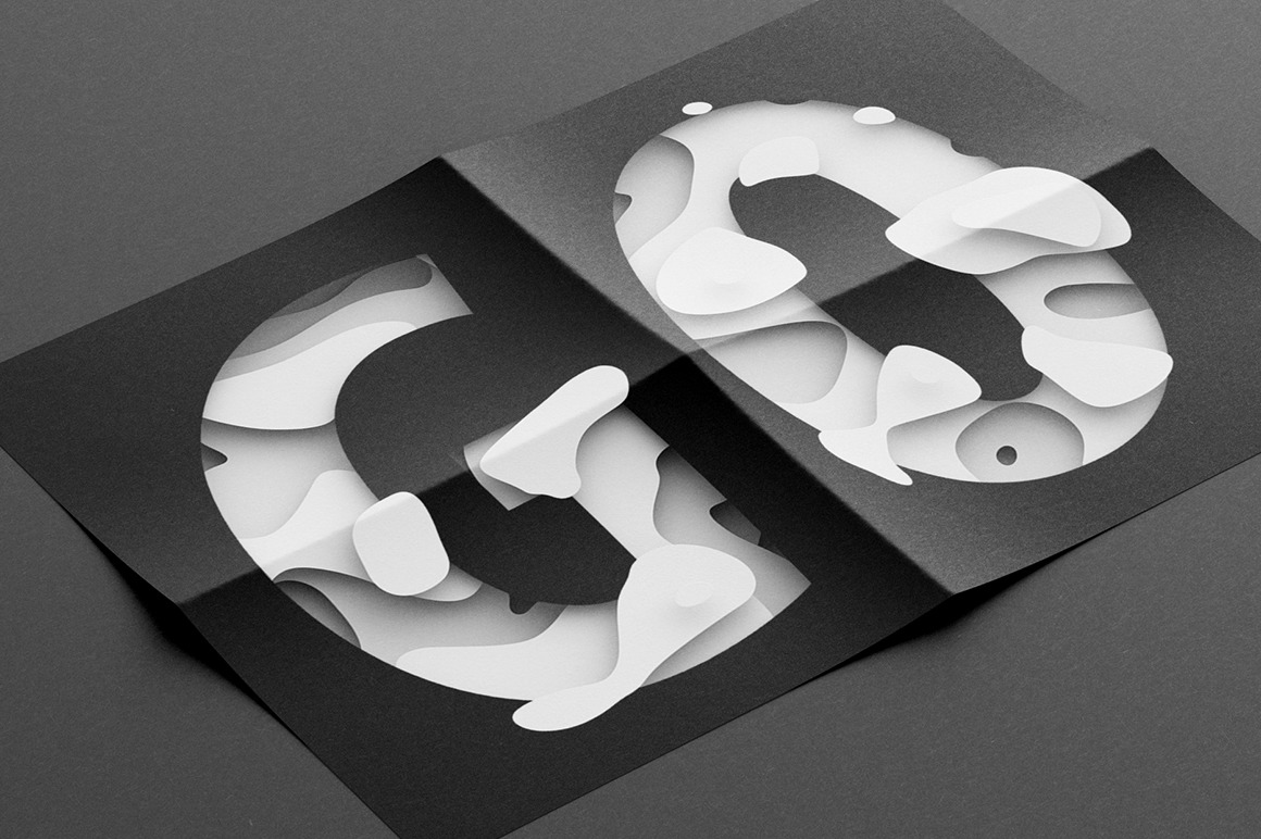 Paper Waves Font Paper Waves Font