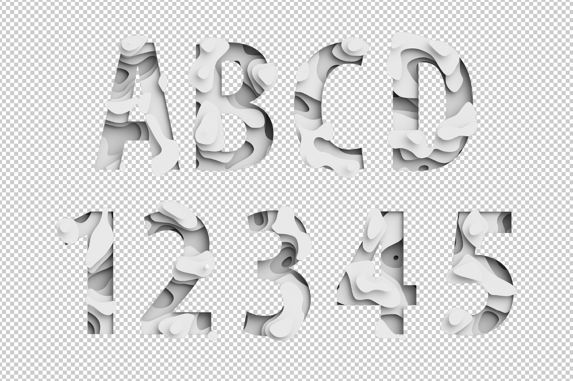 Paper Waves Font Paper Waves Font