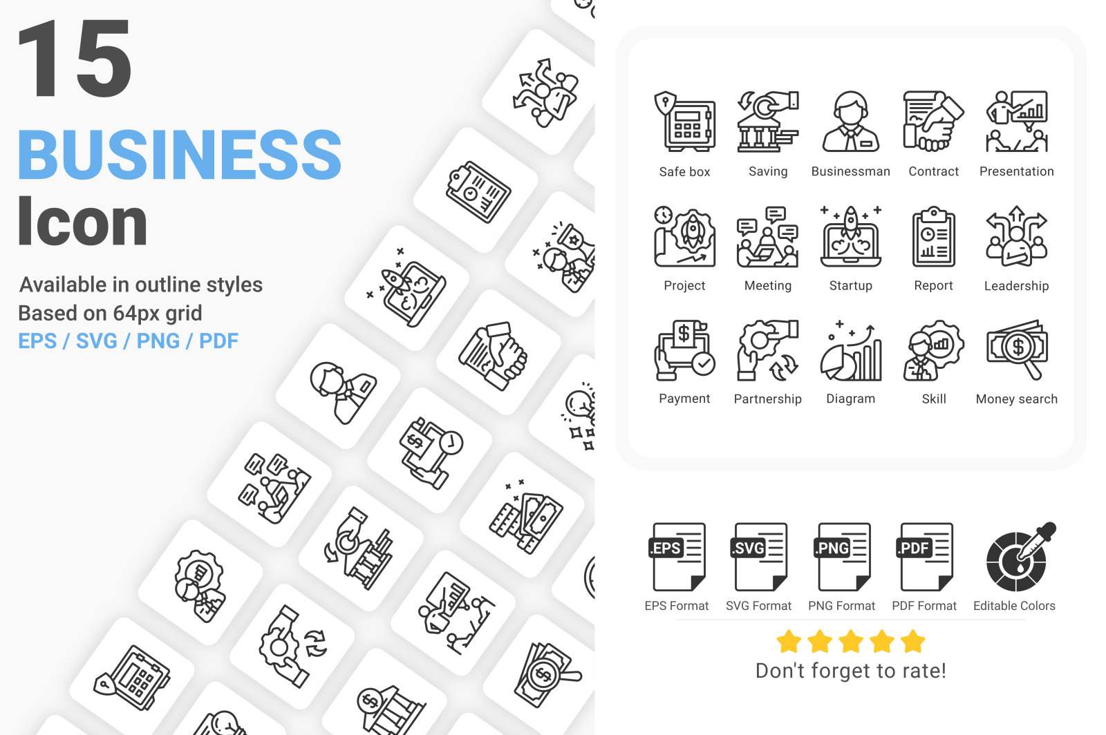 Business And Finance Icon Pack Vol.01