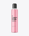 Clear Plastic Cosmetic Bottle Mockup Clear Plastic Cosmetic Bottle Mockup