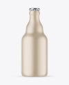 Ceramic Beer Bottle Mockup