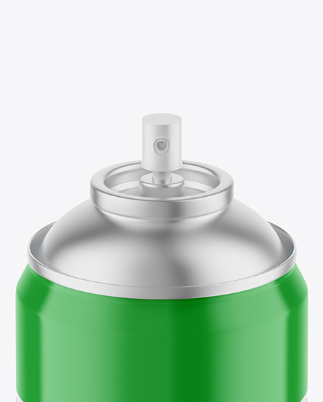 Glossy Spray Bottle Mockups