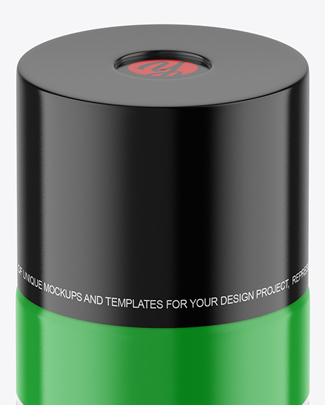 Glossy Spray Bottle Mockups