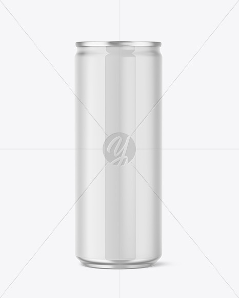 330ml Glossy Drink Can Mockup