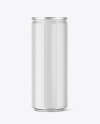 330ml Glossy Drink Can Mockup
