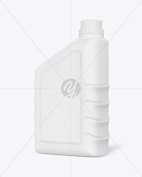 Matte Motor Oil Bottle Mockup