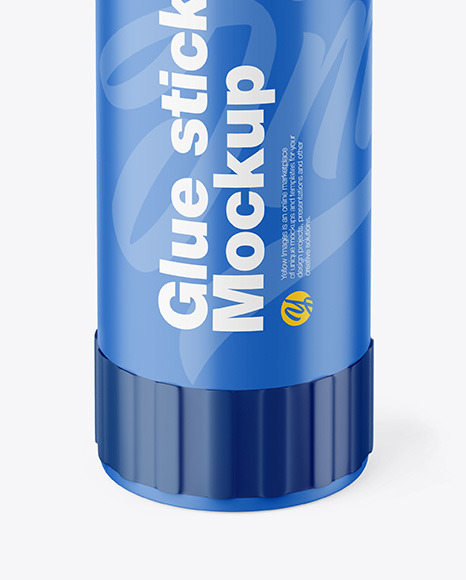 Matte Glue Stick Mockup