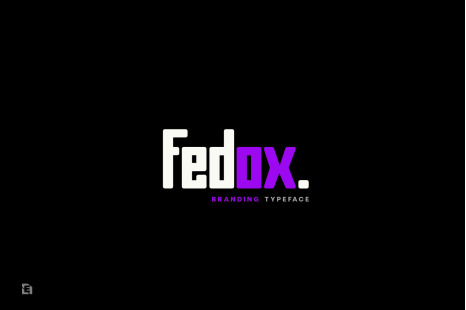 Fedox Typeface - New display fonts