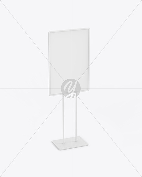 Plastic Stand Mockup
