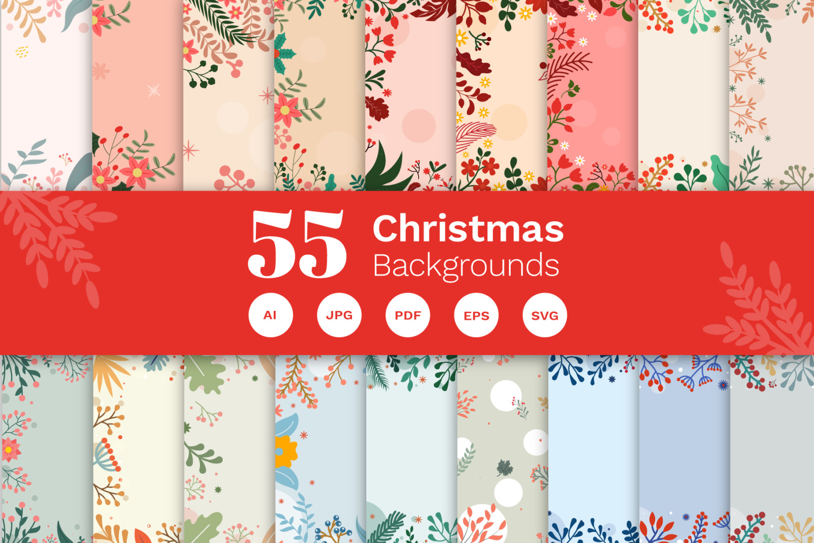 55 Christmas Background Vectors 55 Christmas Background Vectors