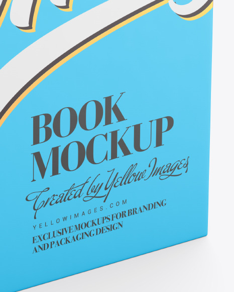 Hardcover Book Mockup