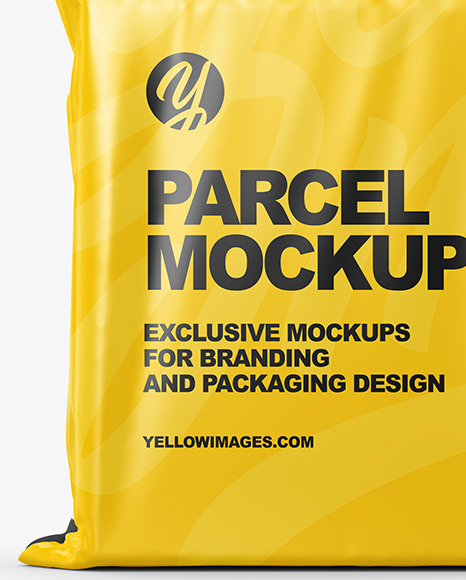 Glossy Parcel Mockup