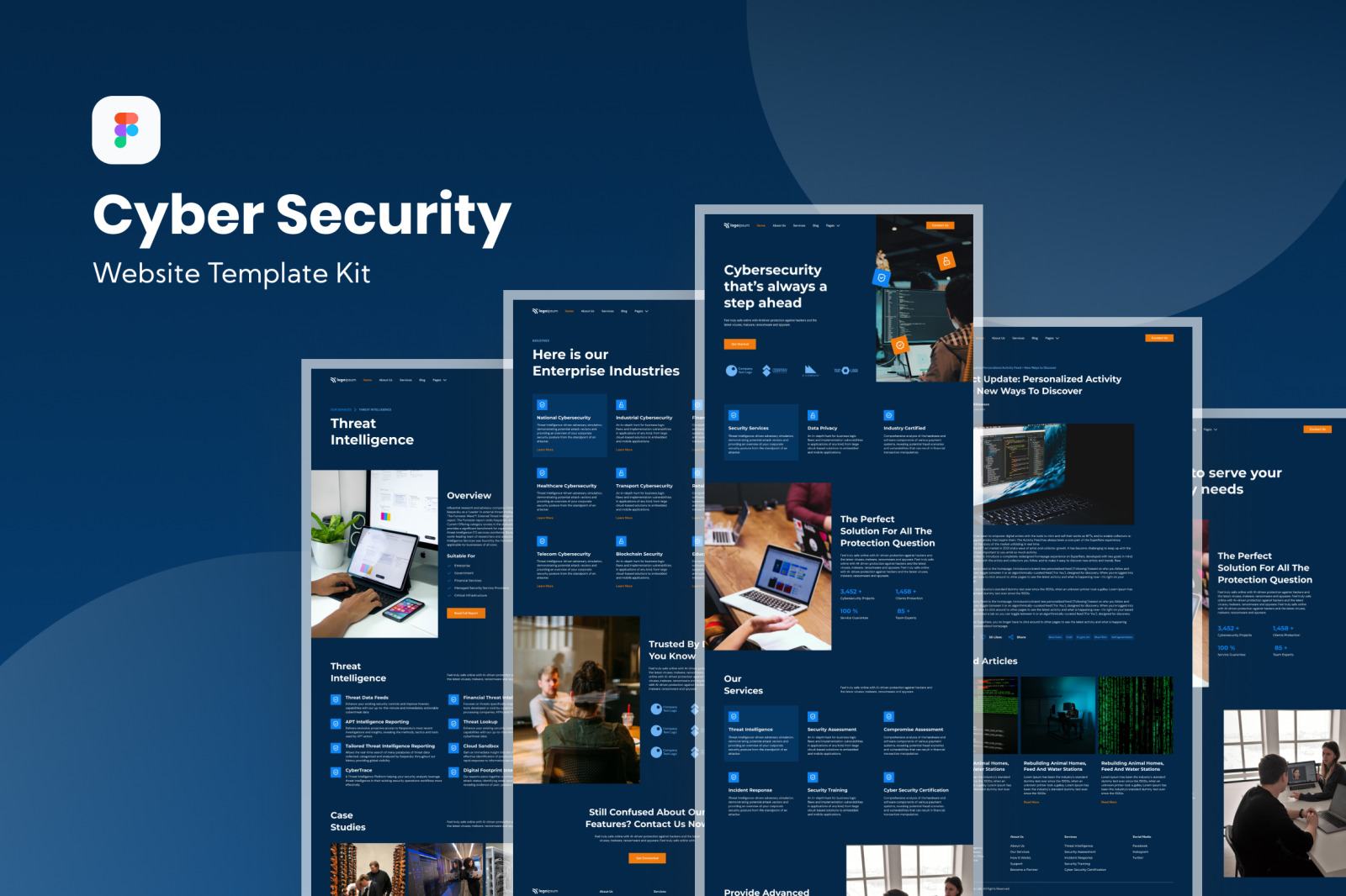 Cyber Security Website Template