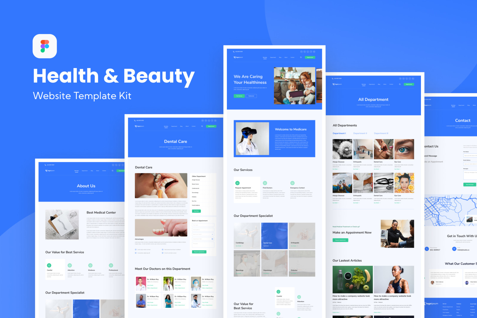 Health and Beauty Website Template