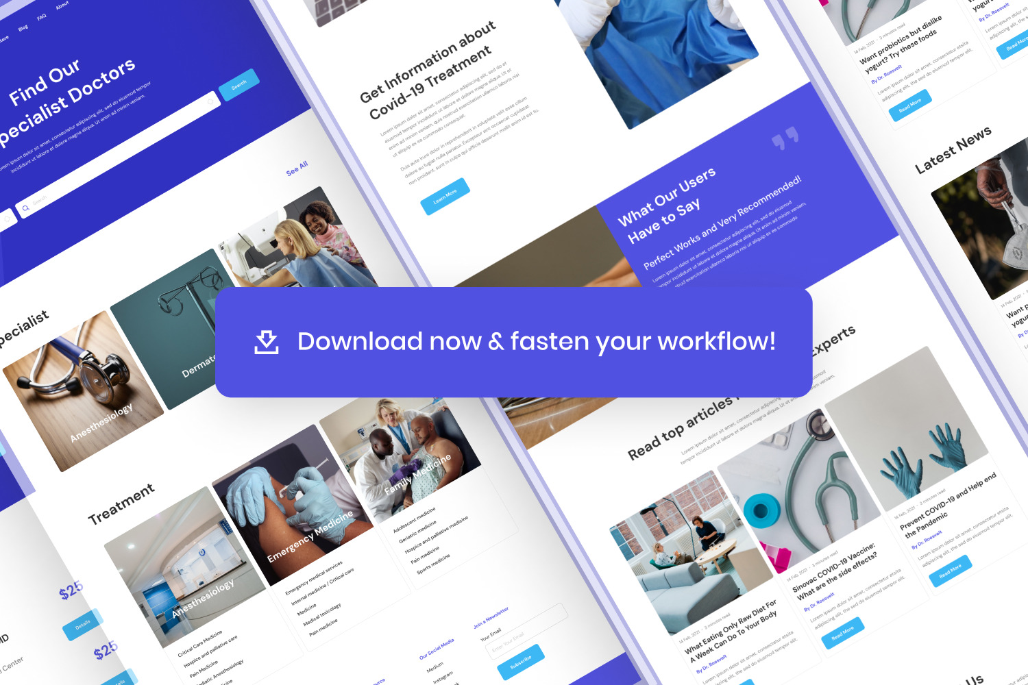 Doctor On Demand Website Template