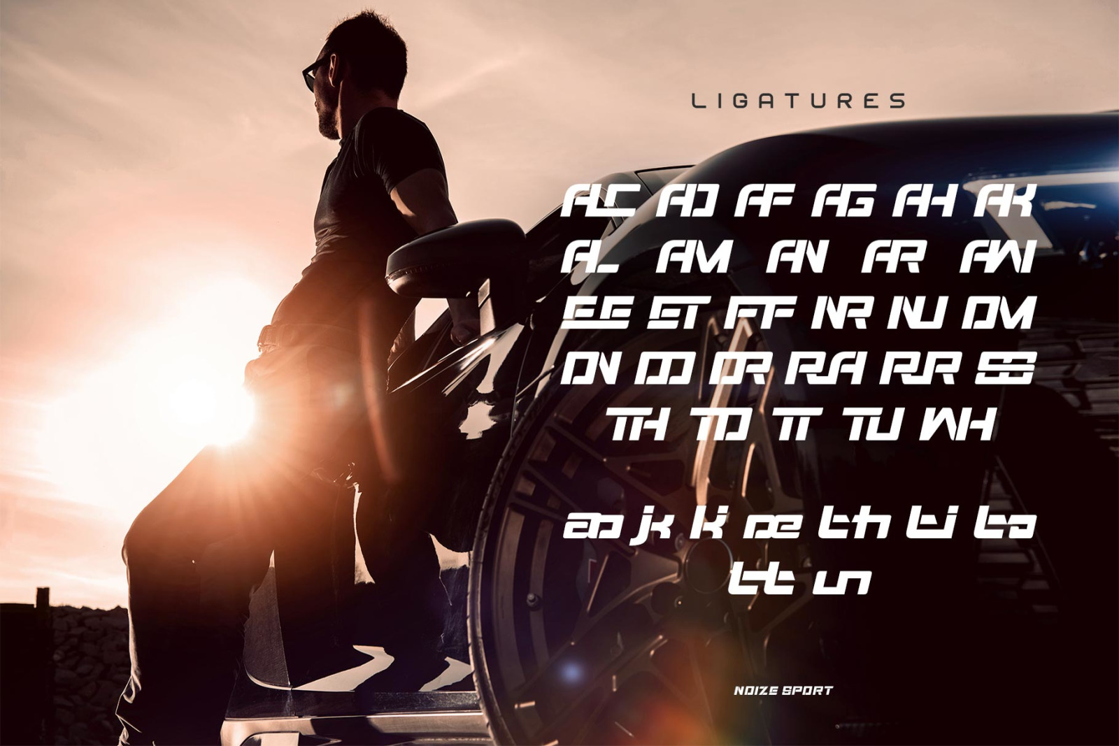 Noize Sport Typeface Noize Sport Typeface