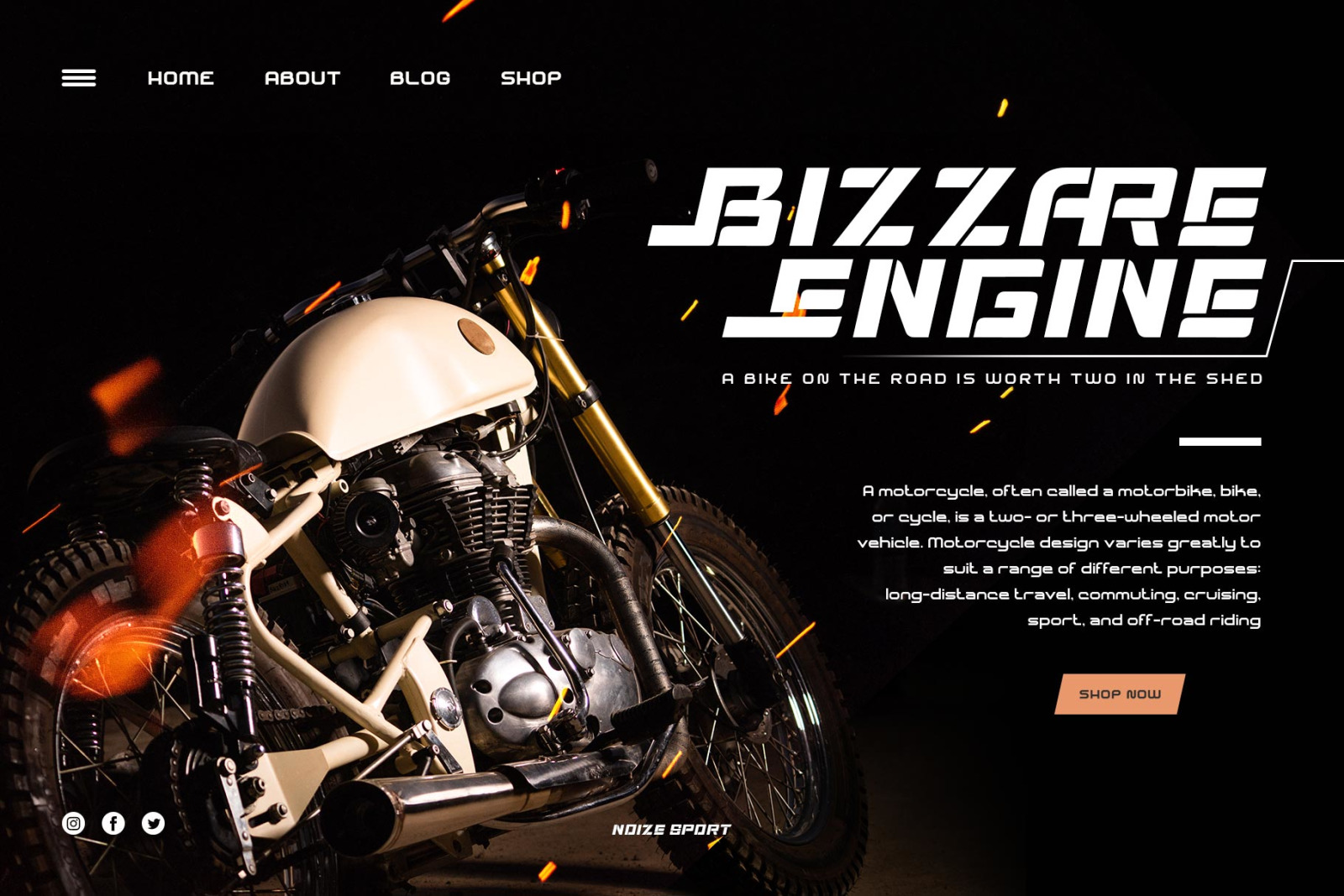 Noize Sport Typeface Noize Sport Typeface