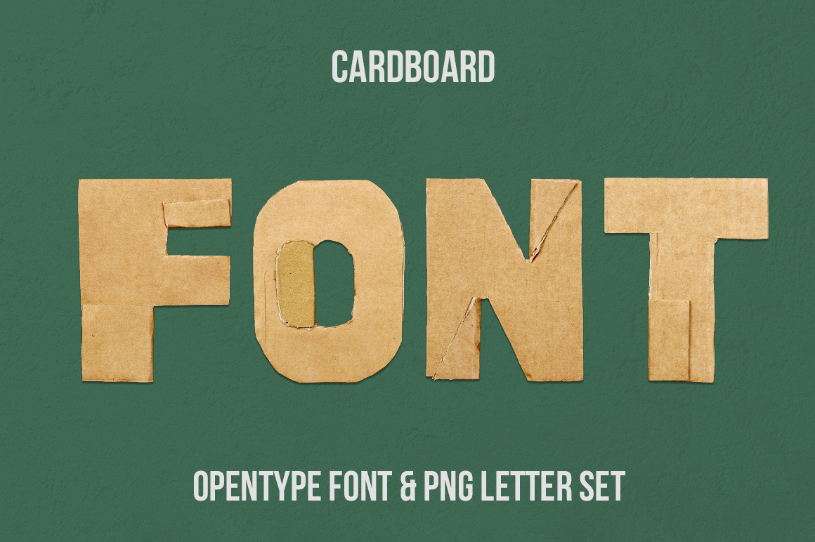 Cardboard Font