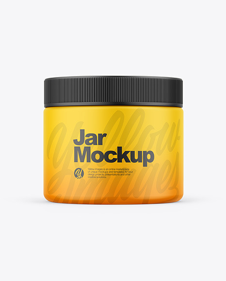 Matte Jar Mockup