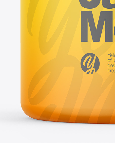 Matte Jar Mockup