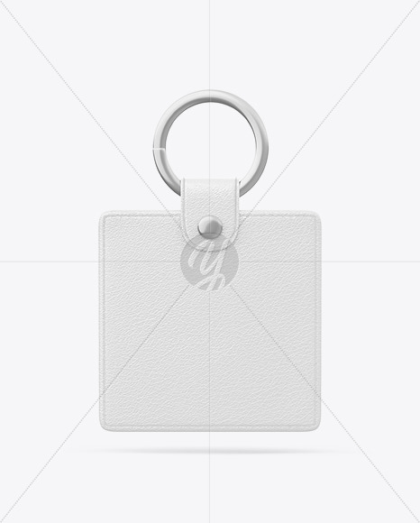 Leather Keychain Mockup