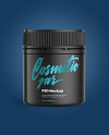 Matte Cosmetic Jar Mockup