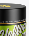 Metallic Cosmetic Jar Mockup Metallic Cosmetic Jar Mockup