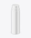 Glossy Plastic Powder Jar Mockup Glossy Plastic Powder Jar Mockup