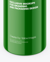 Glossy Plastic Powder Jar Mockup Glossy Plastic Powder Jar Mockup