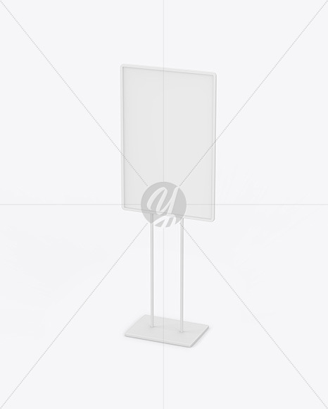 Plastic Stand Mockup