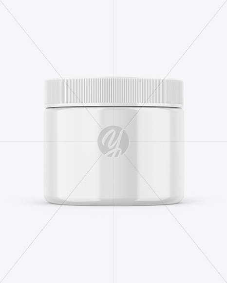 Glossy Jar Mockup