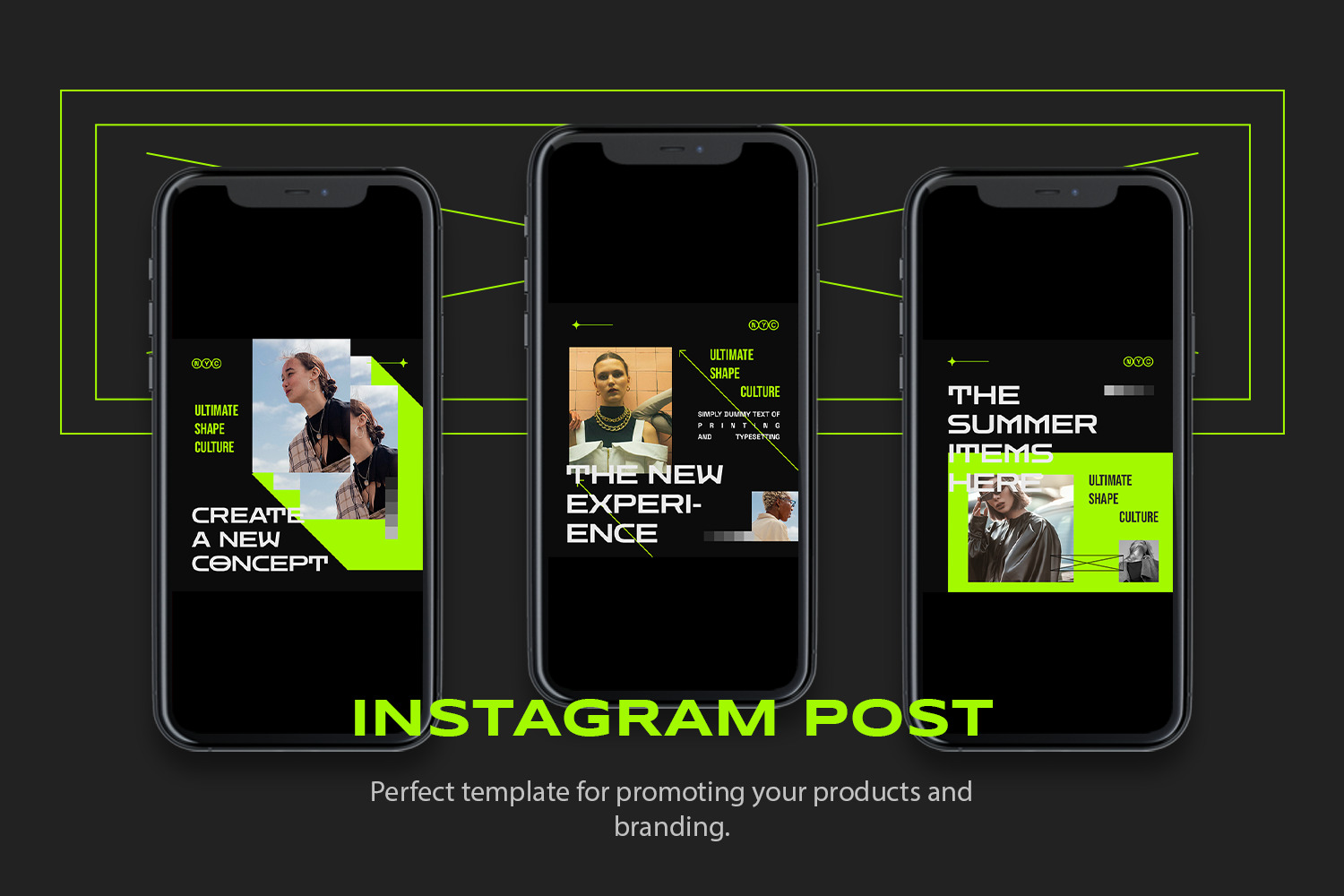 Histicate Instagram Template