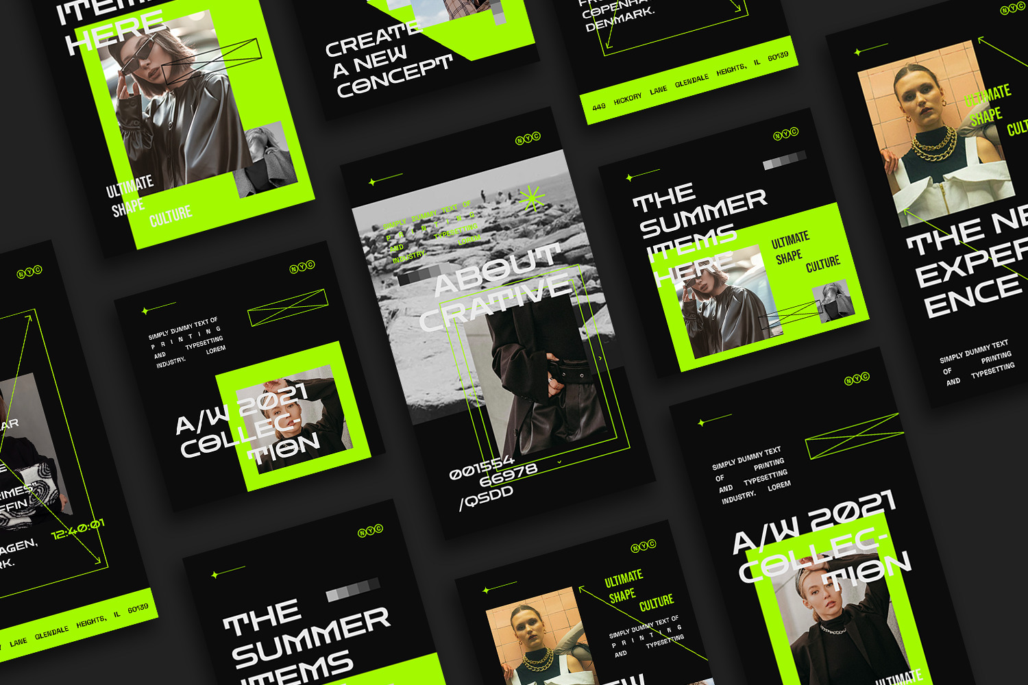 Histicate Instagram Template Histicate Instagram Template