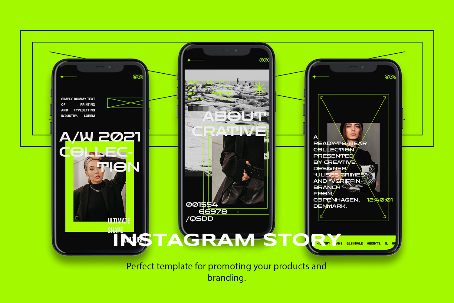 Histicate Instagram Template