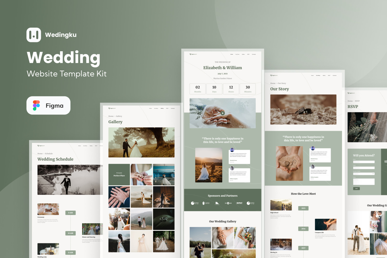 Wedingku Wedding Website Template