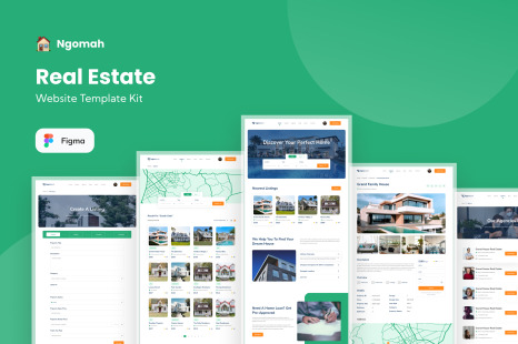 Ngomah Real Estate Website Template - Property agent