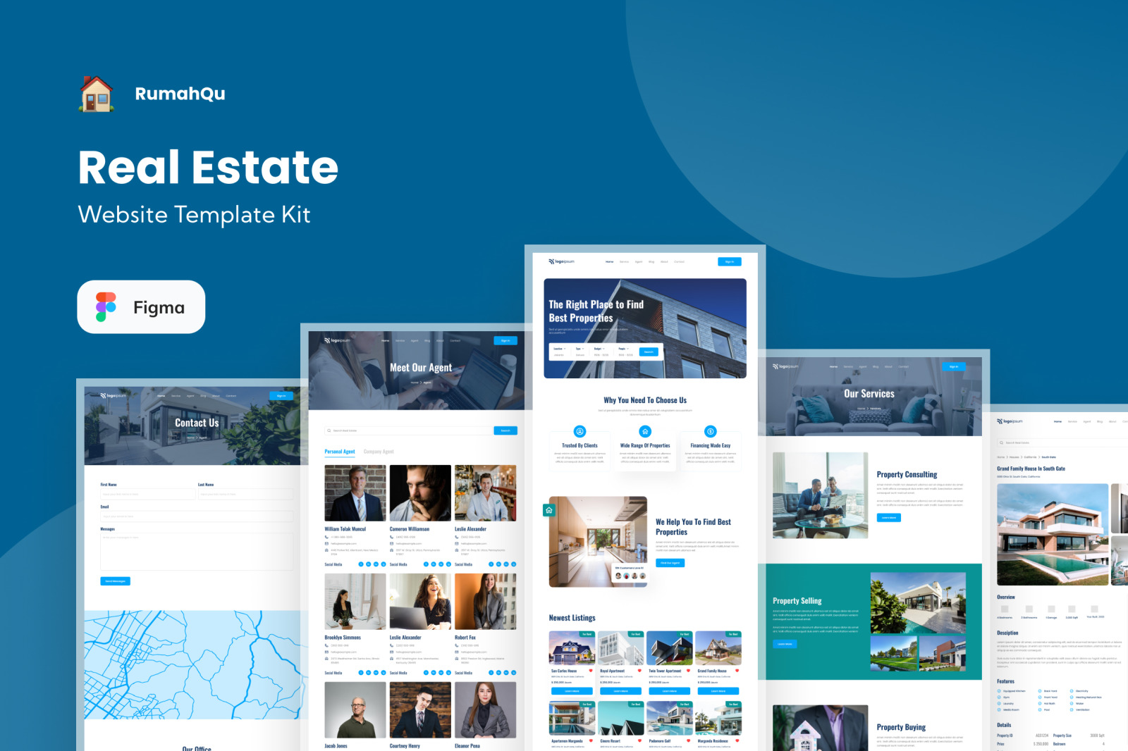 RumahQu Real Estate Website Template