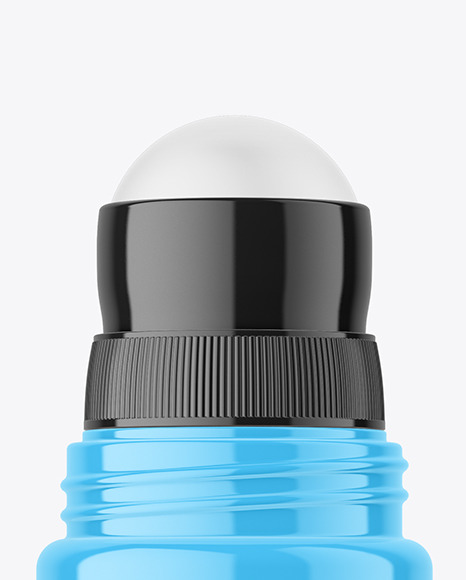 Glossy Roll-On Deodorant Mockup Glossy Roll-On Deodorant Mockup
