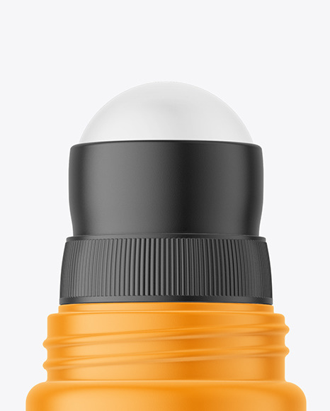 Matte Roll-On Deodorant Mockup Matte Roll-On Deodorant Mockup