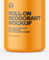 Matte Roll-On Deodorant Mockup Matte Roll-On Deodorant Mockup