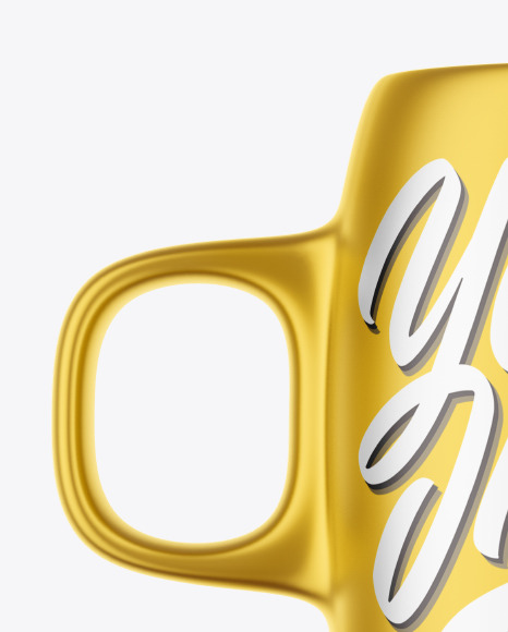Metallic Mug Mockup