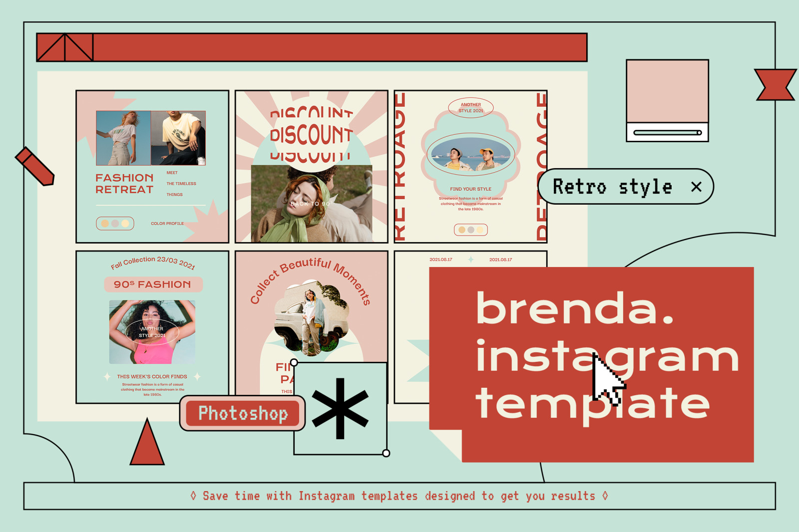 Brenda Instagram Template