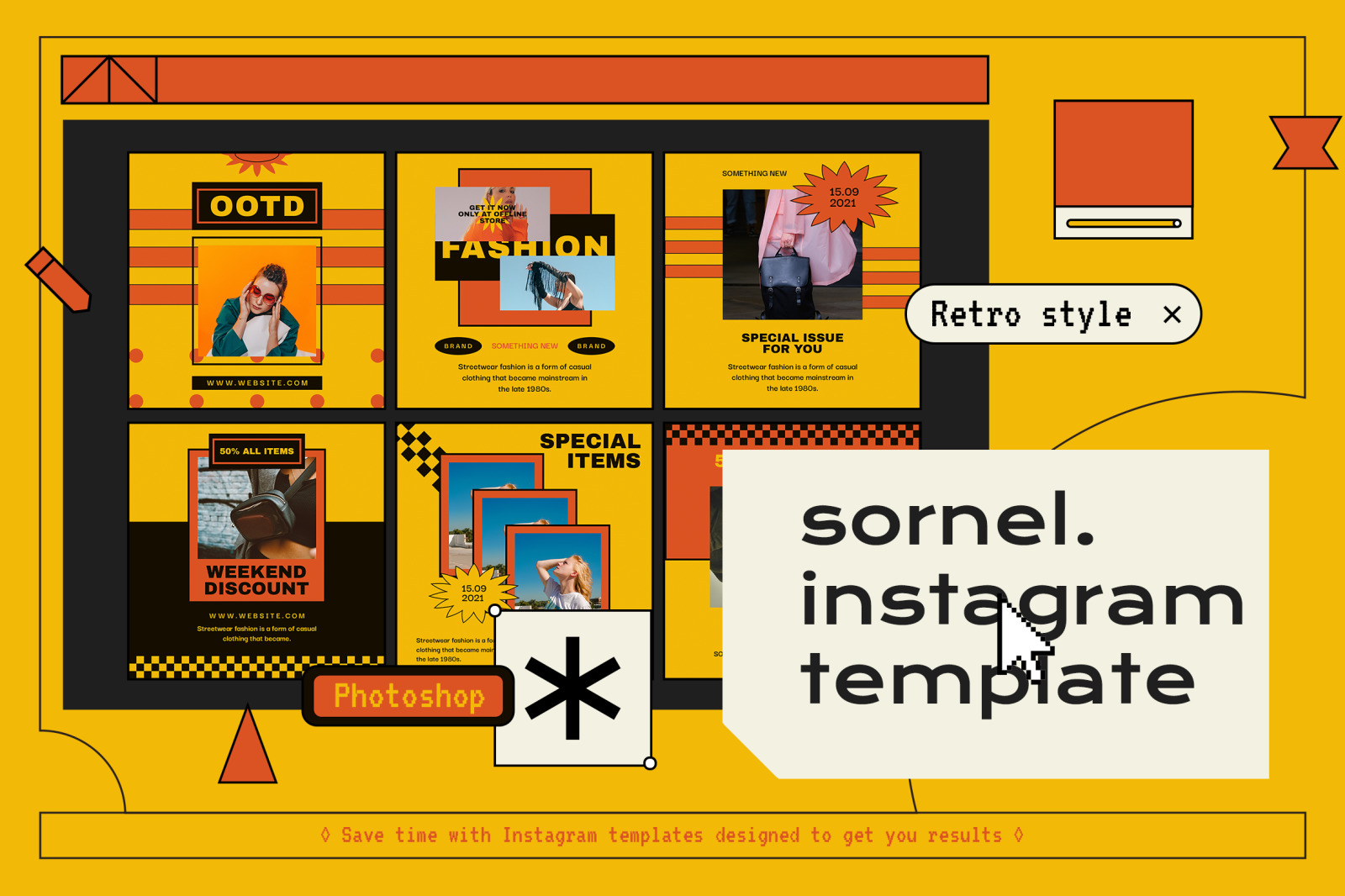 Sornel Instagram Template