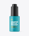 Glossy Dropper Bottle Mockup